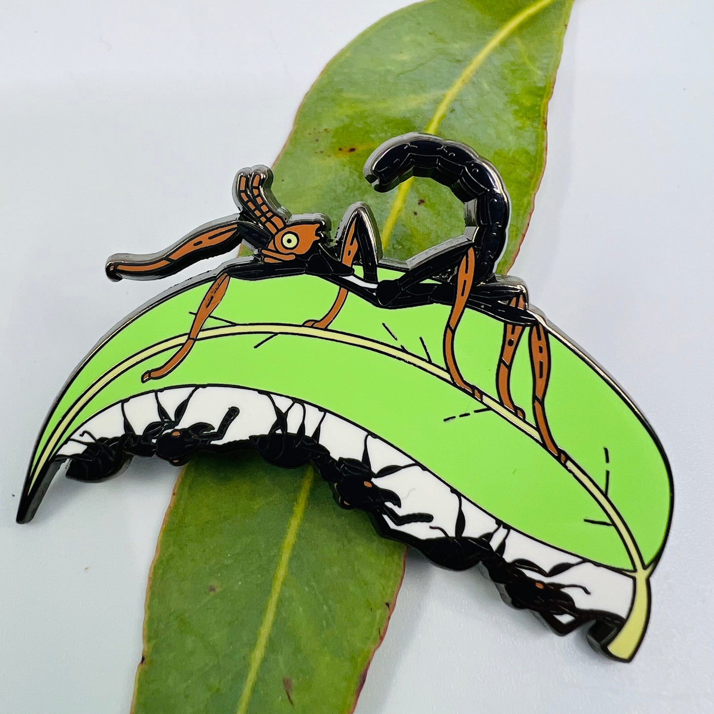 Baby Spiny and the ant squad pin
