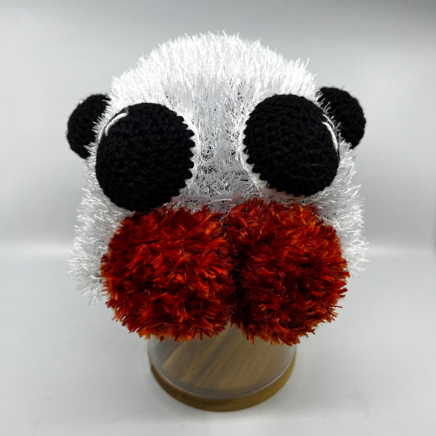 Jumping Spider Beanie - Handmade in Australia crochet spider hat