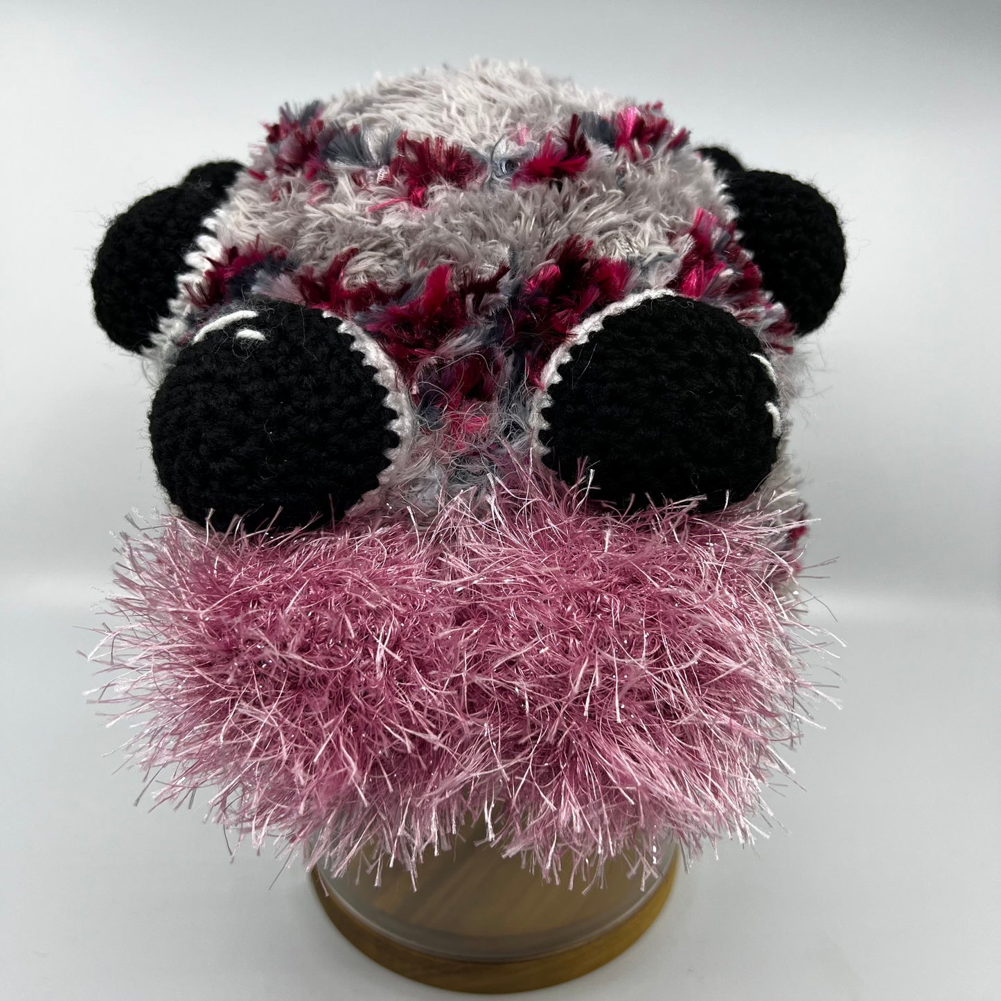 Jumping Spider Beanie - Handmade in Australia crochet spider hat