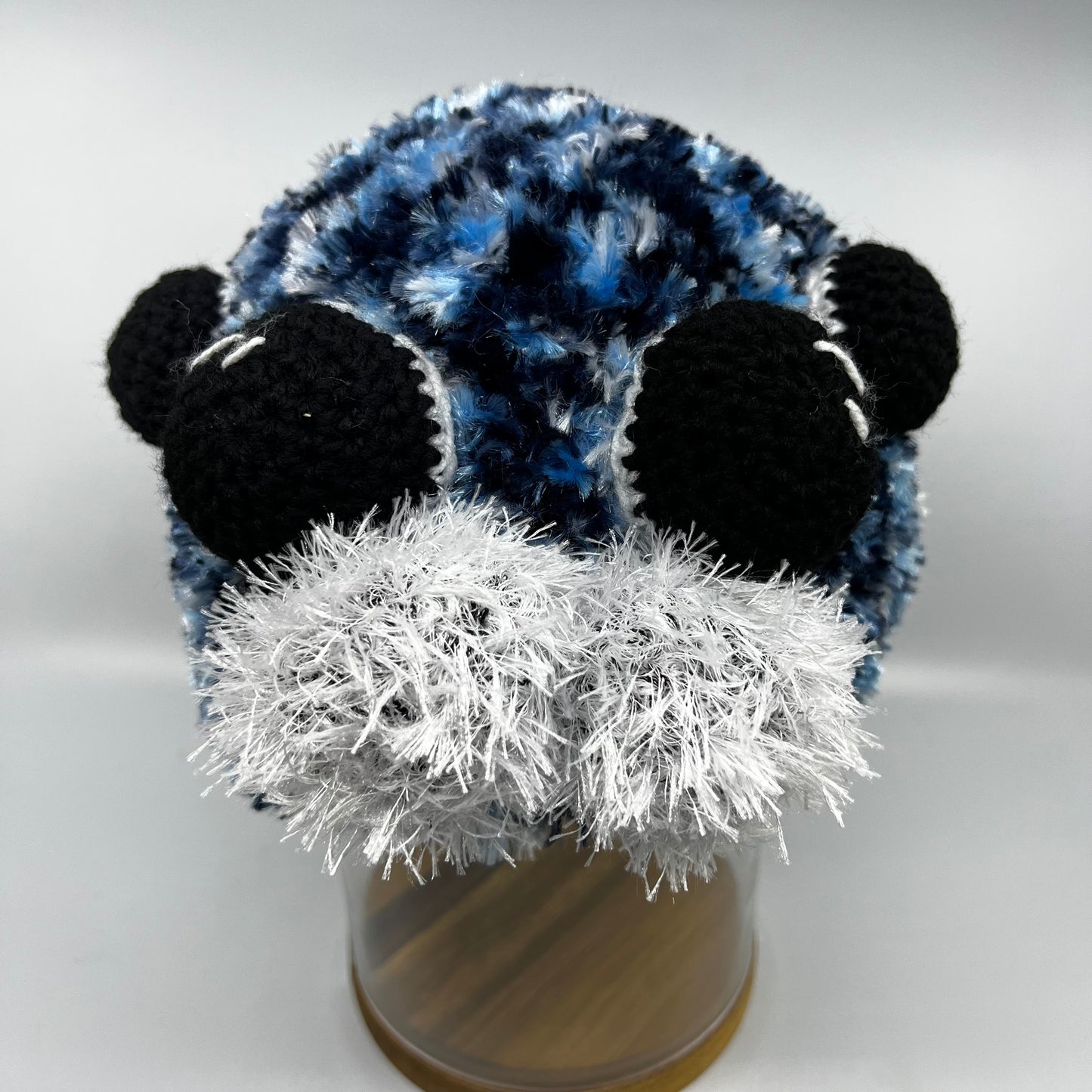 Jumping Spider Beanie - Handmade in Australia crochet spider hat