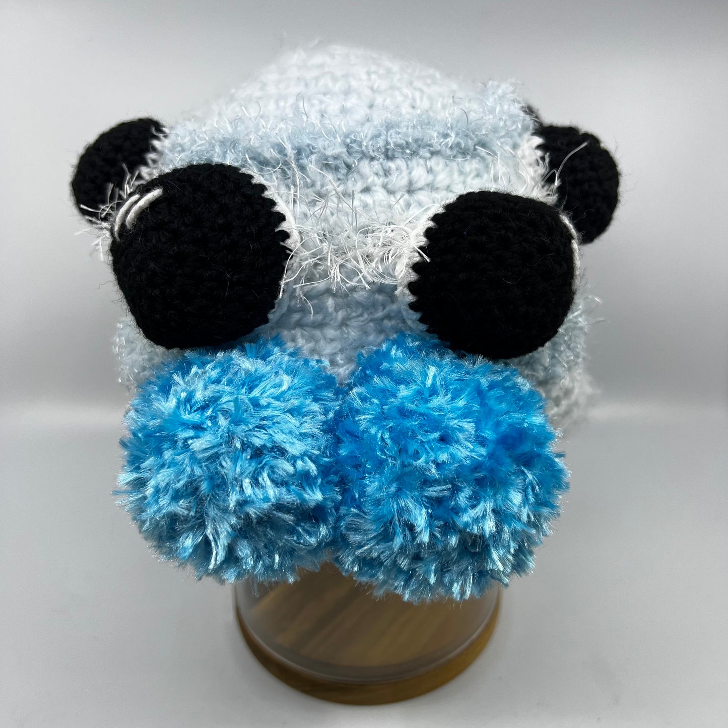 Jumping Spider Beanie - Handmade in Australia crochet spider hat