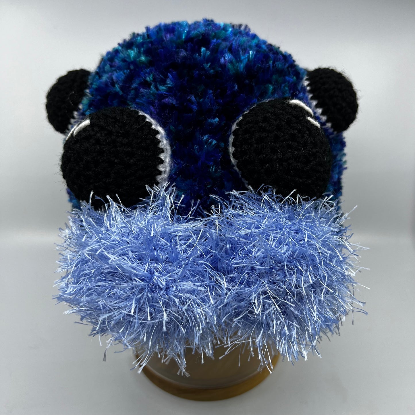 Jumping Spider Beanie - Handmade in Australia crochet spider hat