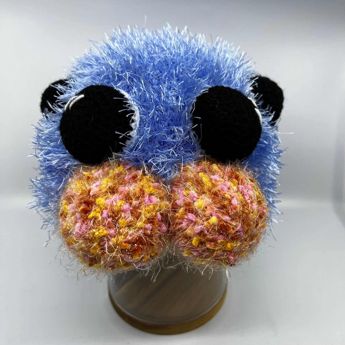 Jumping Spider Beanie - Handmade in Australia crochet spider hat