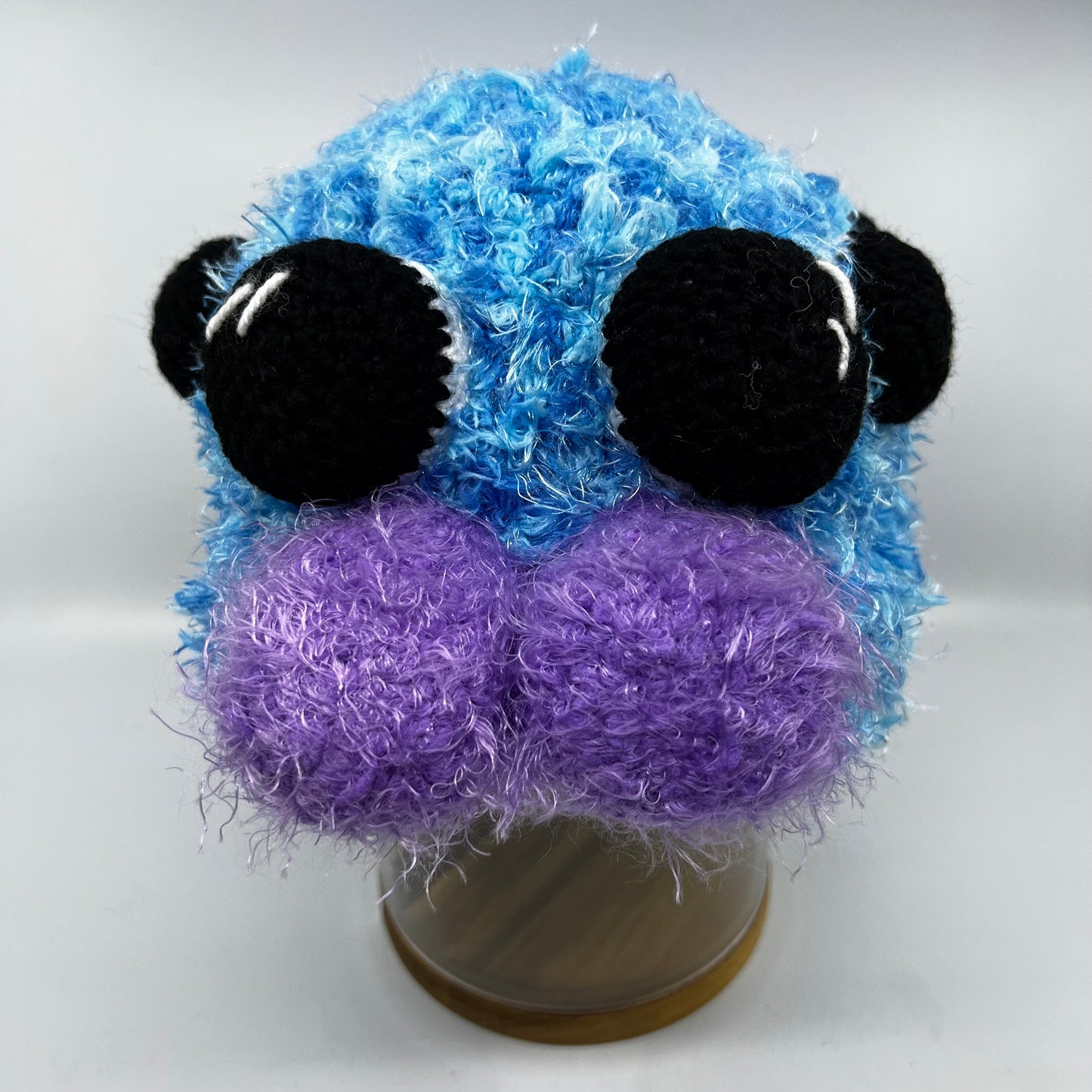 Jumping Spider Beanie - Handmade in Australia crochet spider hat
