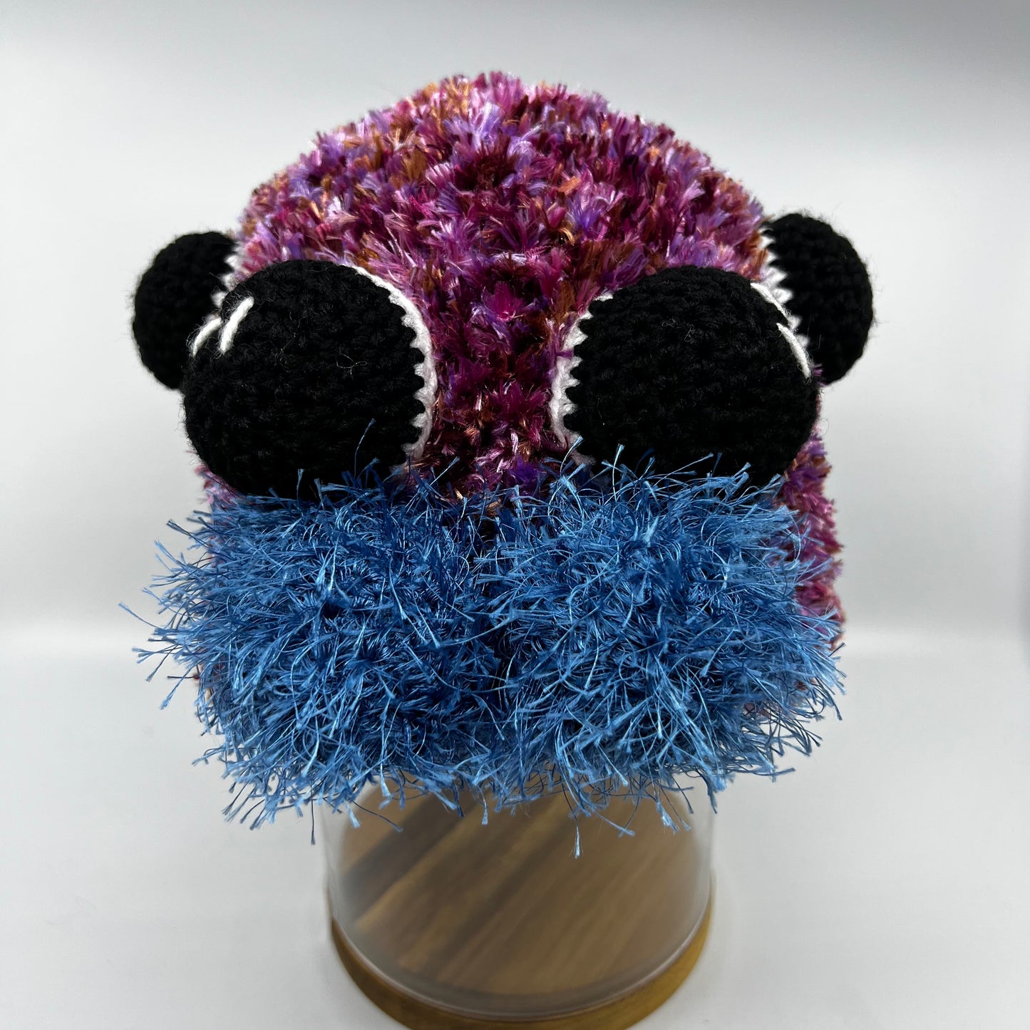 Jumping Spider Beanie - Handmade in Australia crochet spider hat