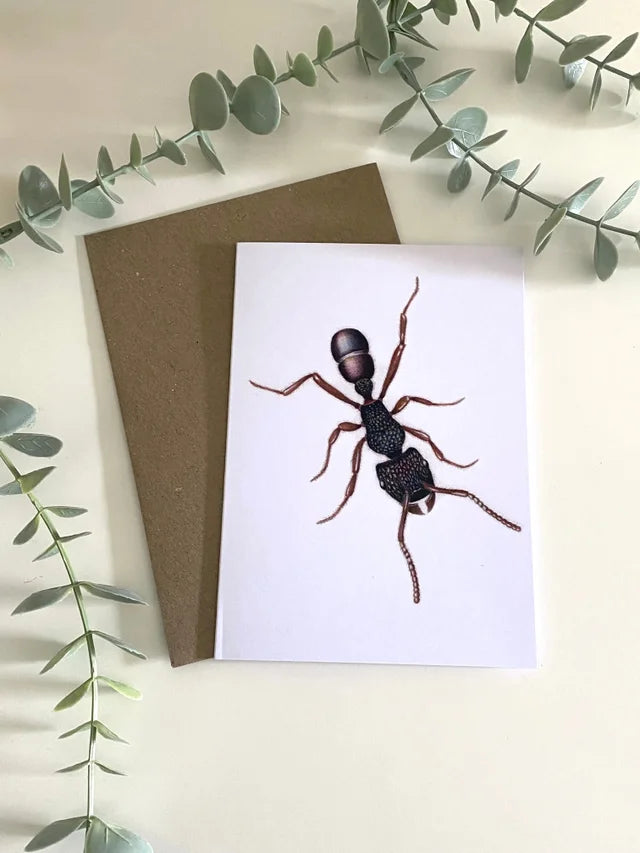 Green-head Ant Greeting Card