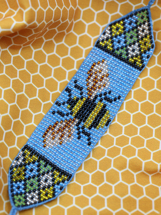 Honey Bee Beaded Bracelet