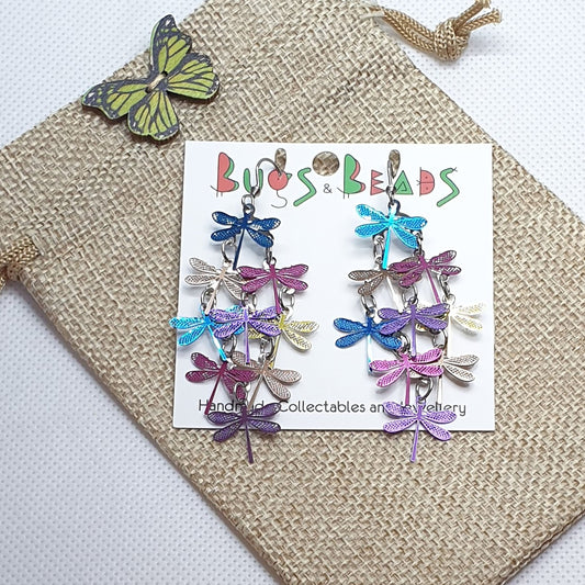 Bunch of Dragonflies Earrings