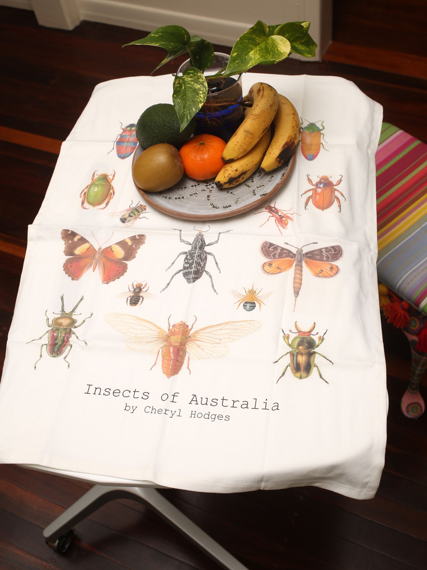 Tea Towel - Insects of Australia