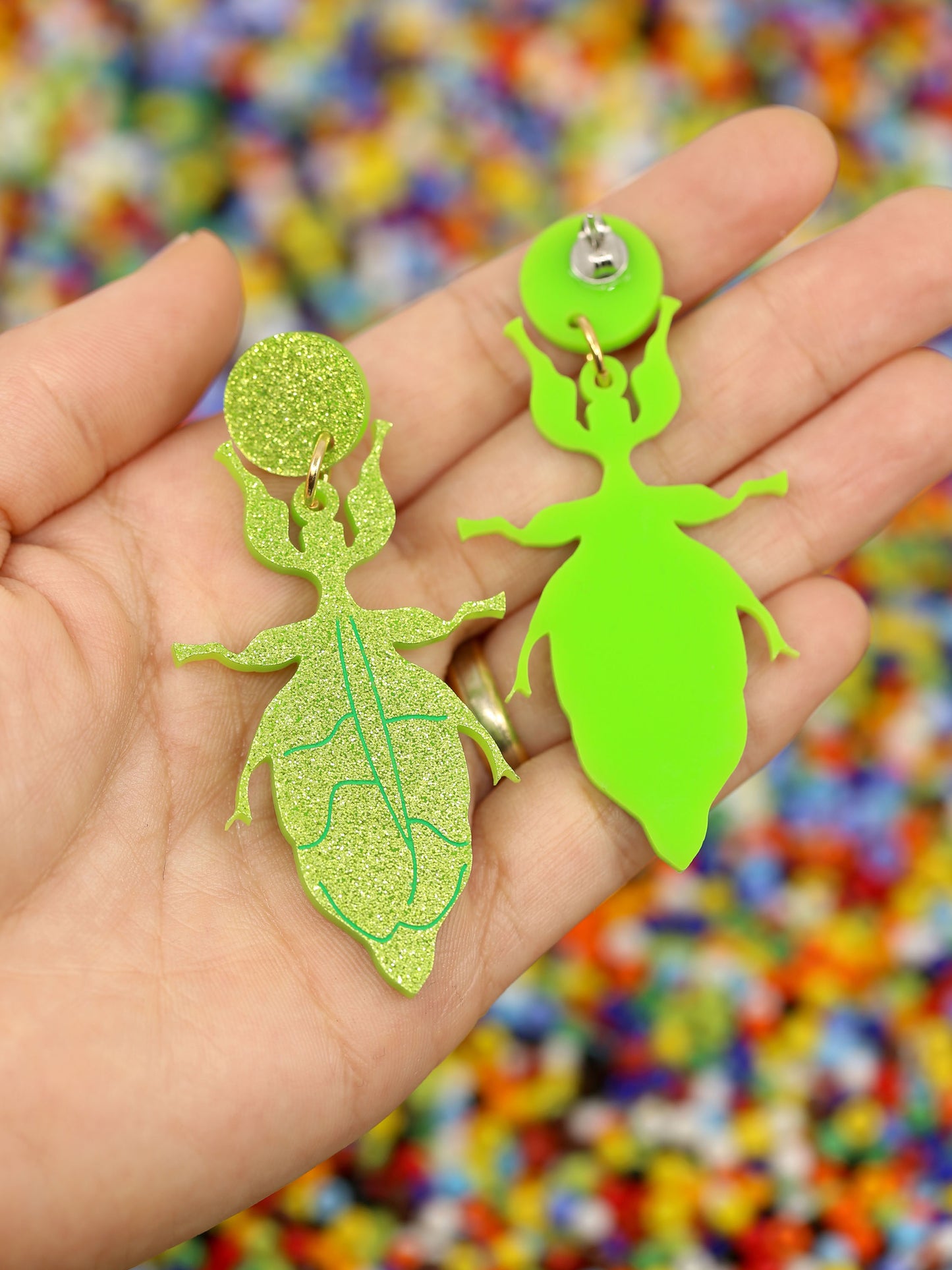 Monteith's Leaf Insect Dangles