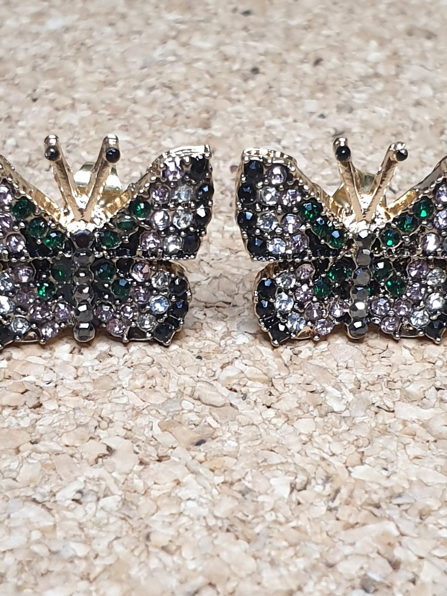 Delicate Butterfly Studs