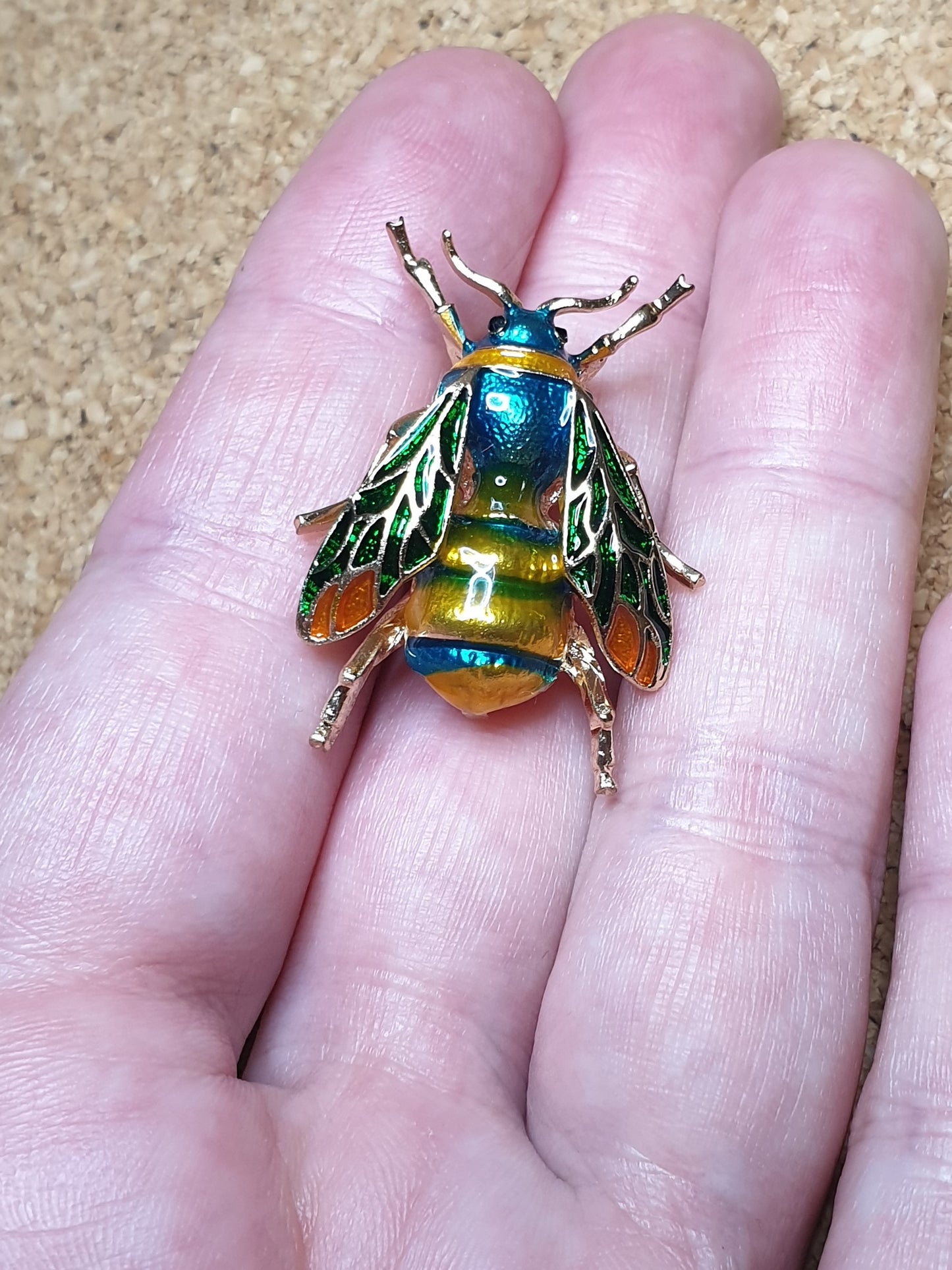 Native Bee Brooch