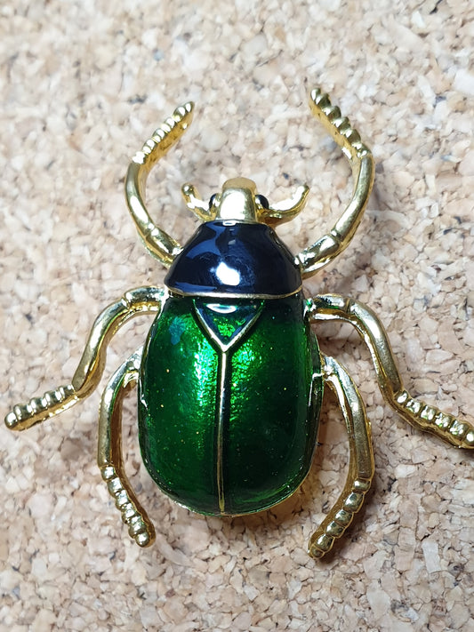 June Beetle Brooch