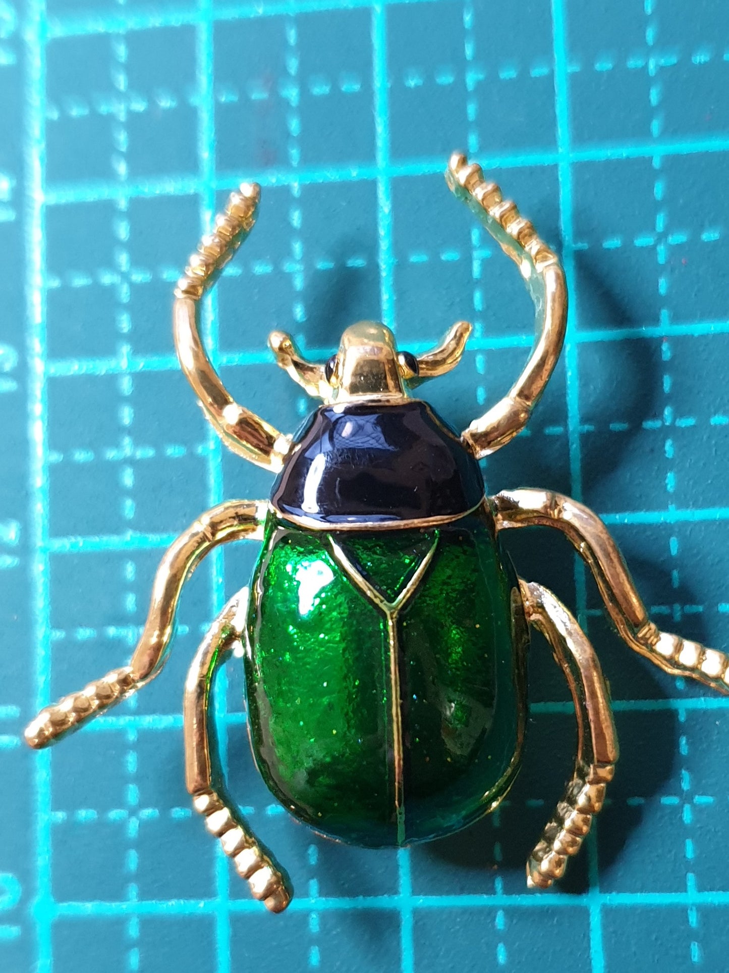 June Beetle Brooch