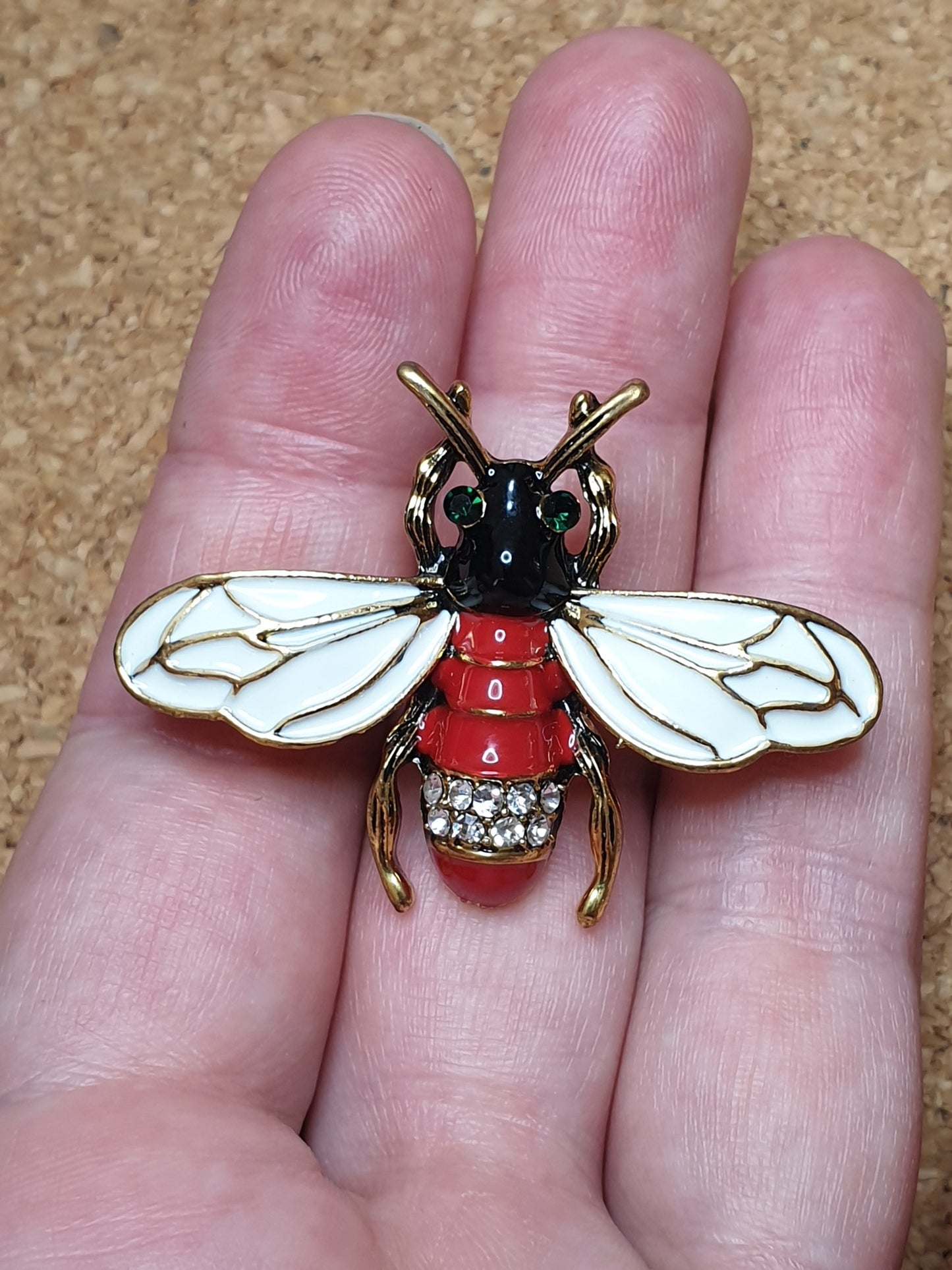 Sawfly Brooch