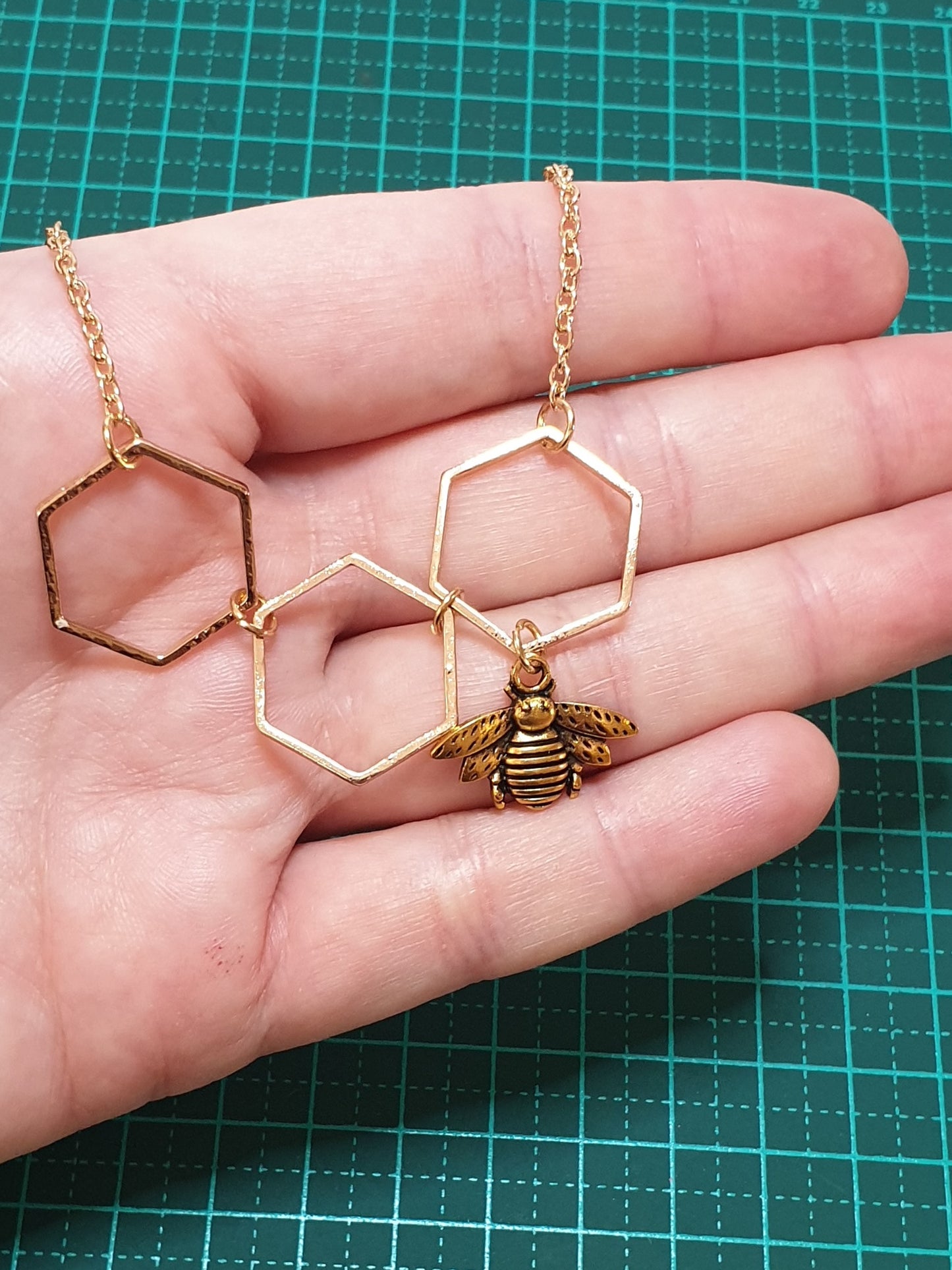 Honeycomb Necklace