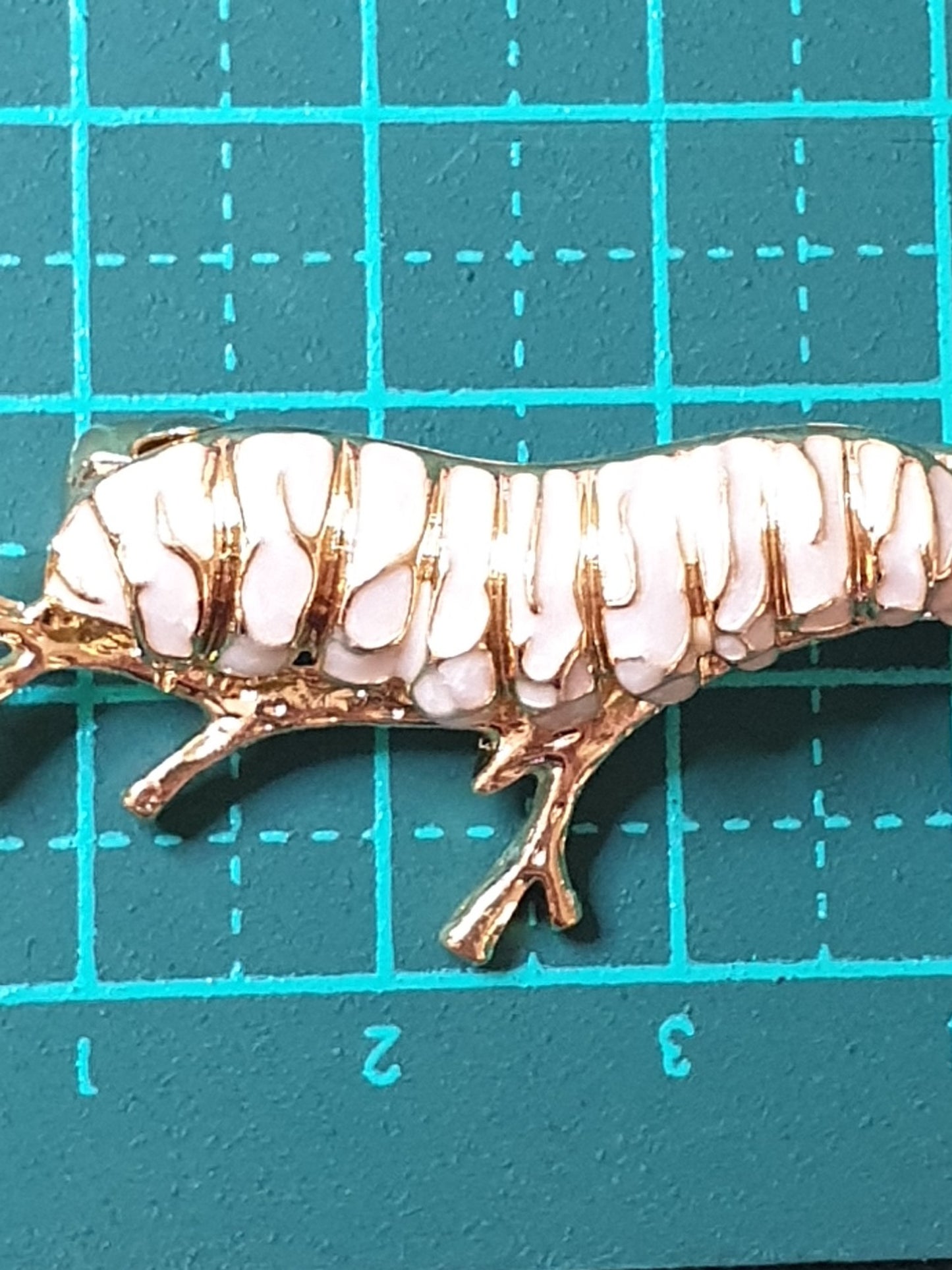 Silkworm Brooch