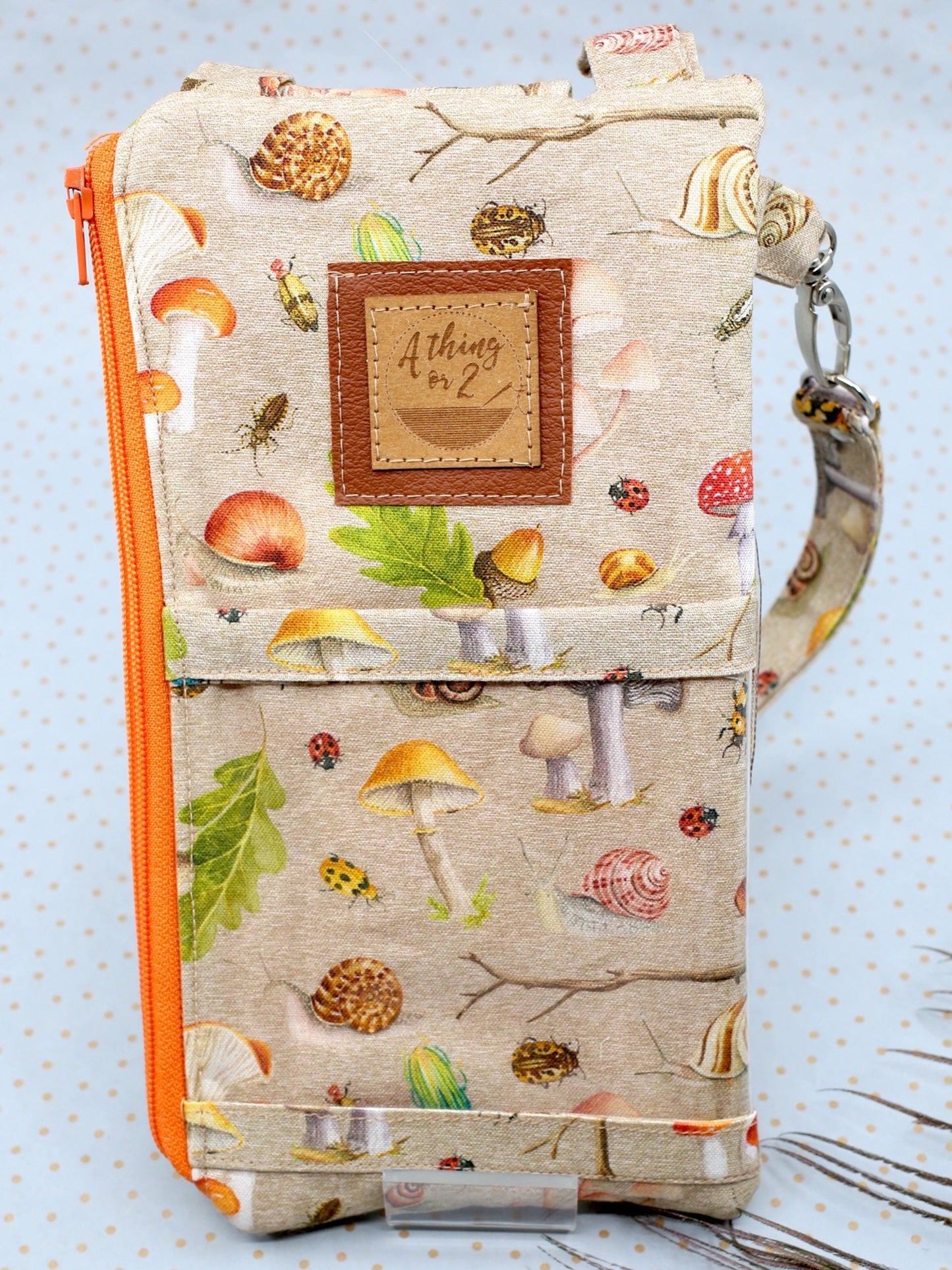 Fungi & Bugs 3-in-one phone clutch wallet