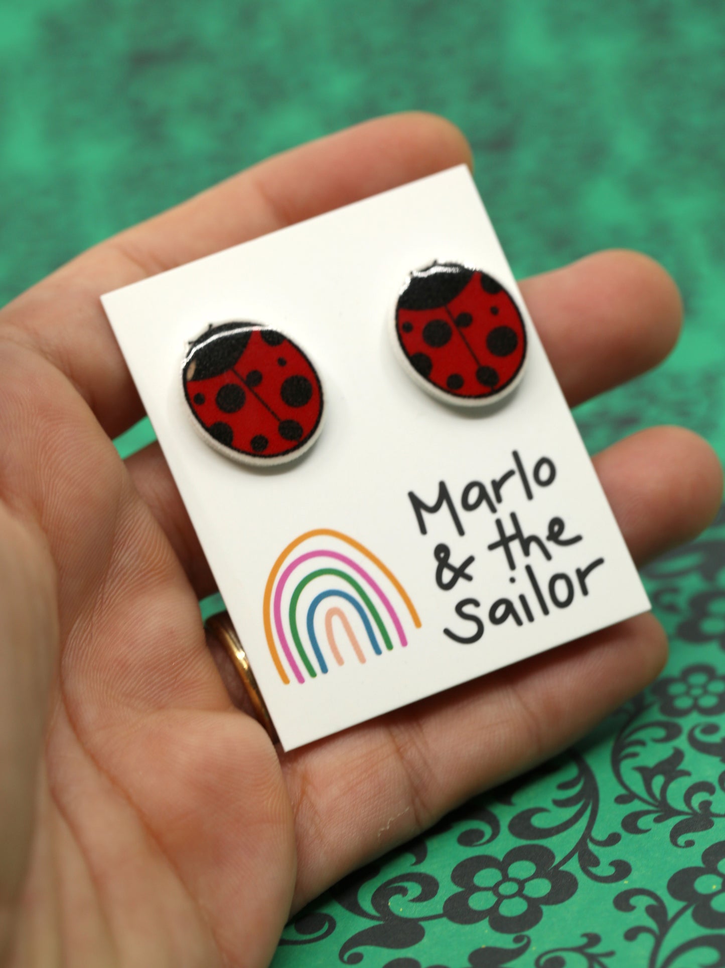 Ladybird studs