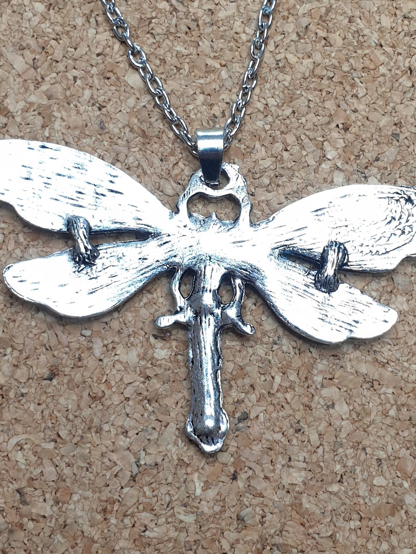 Dragonfly Pendant - Blue