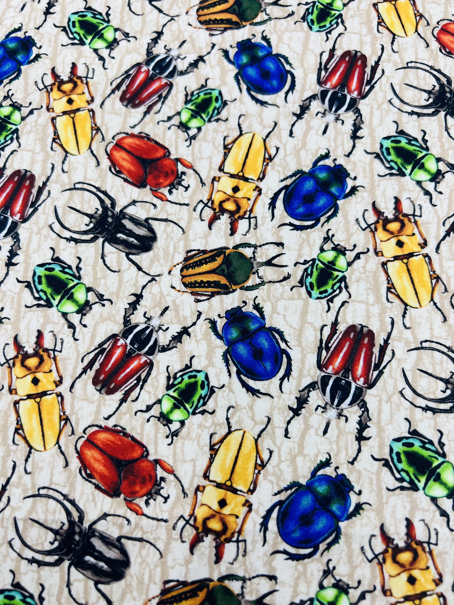 Colourful beetles Face Mask