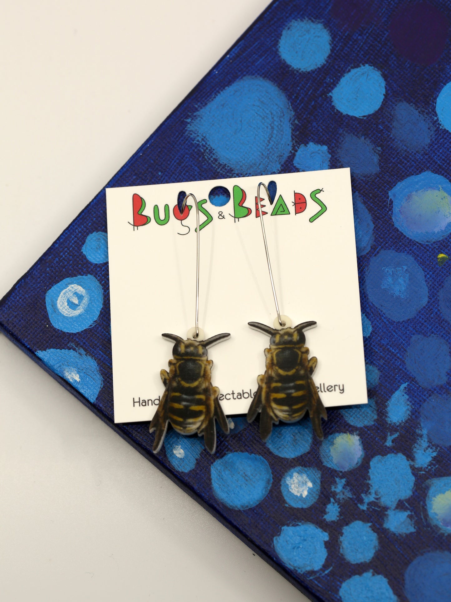 Megachilidae Bees Acrylic Earrings