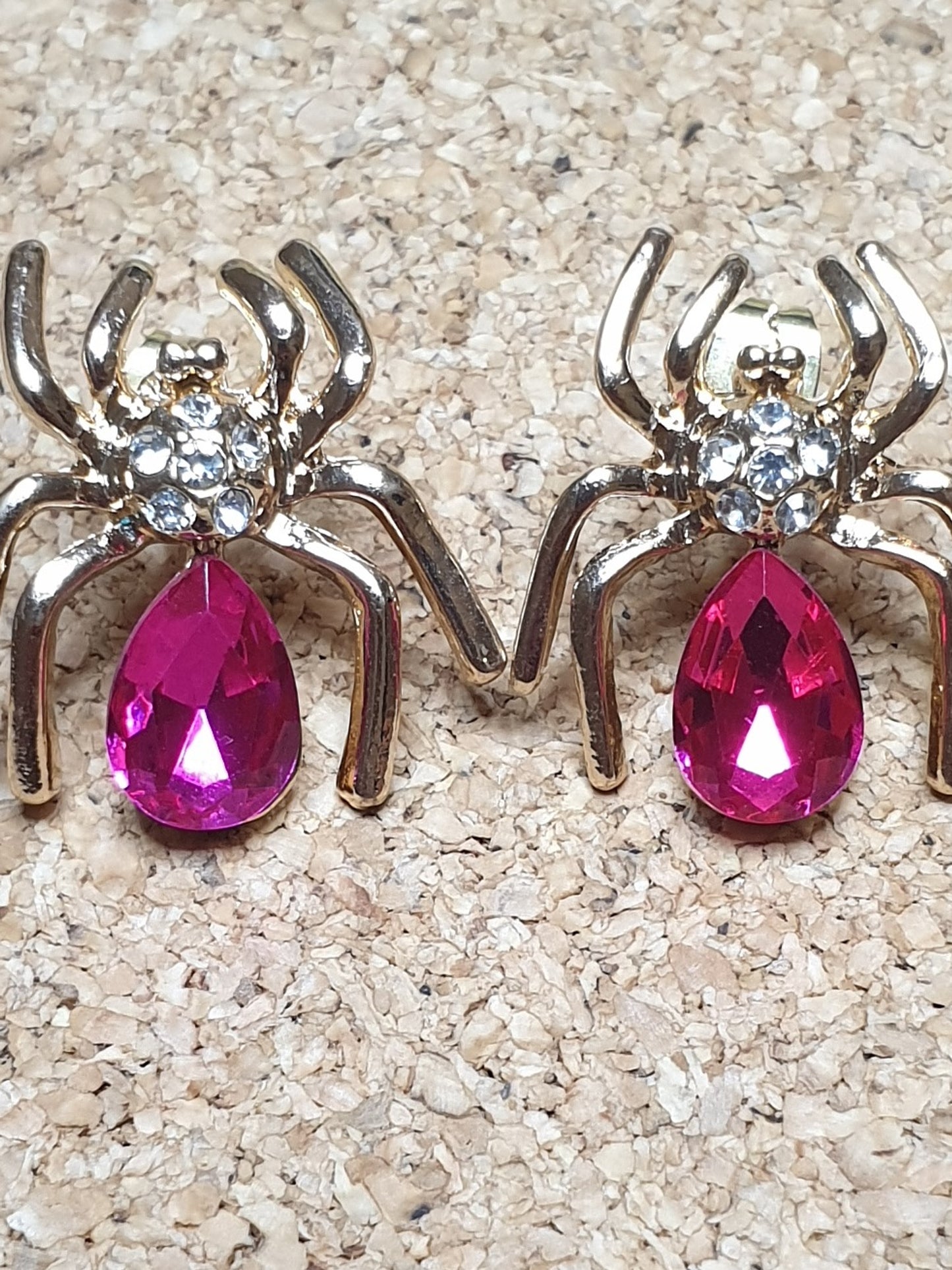 Spider Studs - Golden