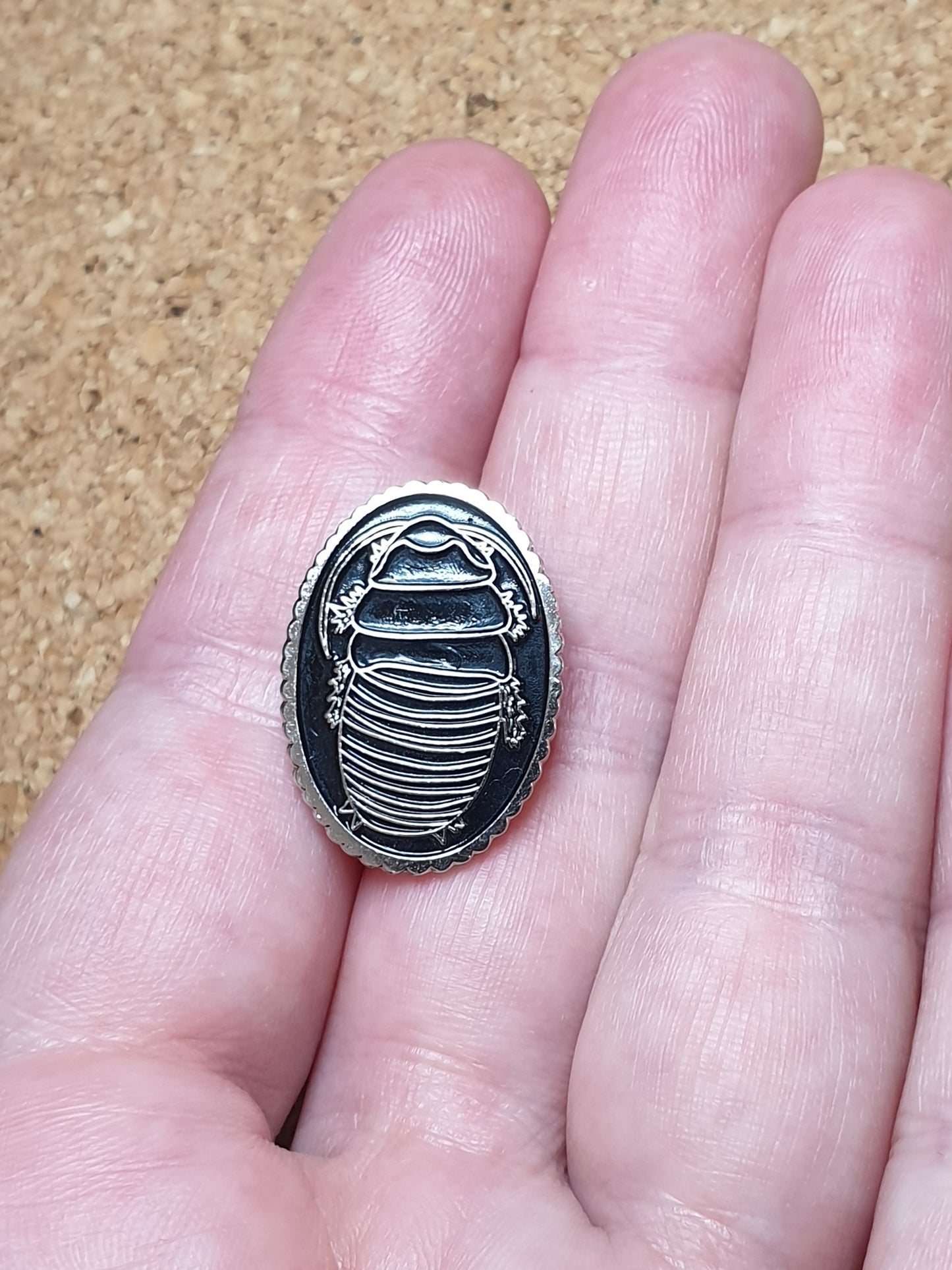 Burrowing Cockroach Pin