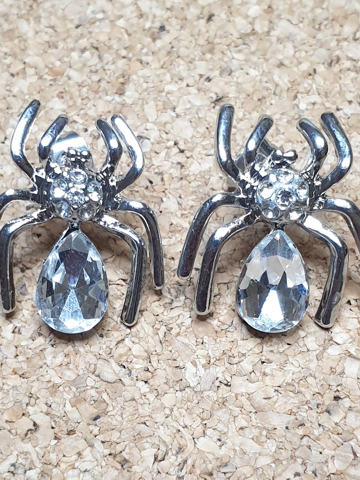 Spider Studs - Silver
