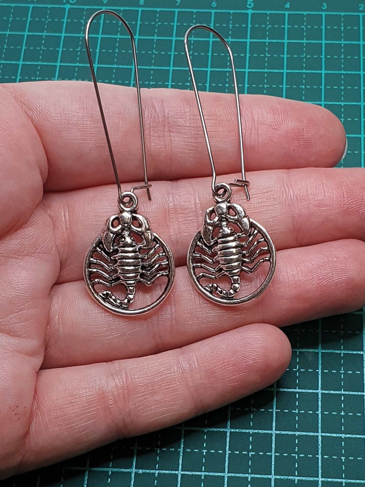 Scorpion earrings