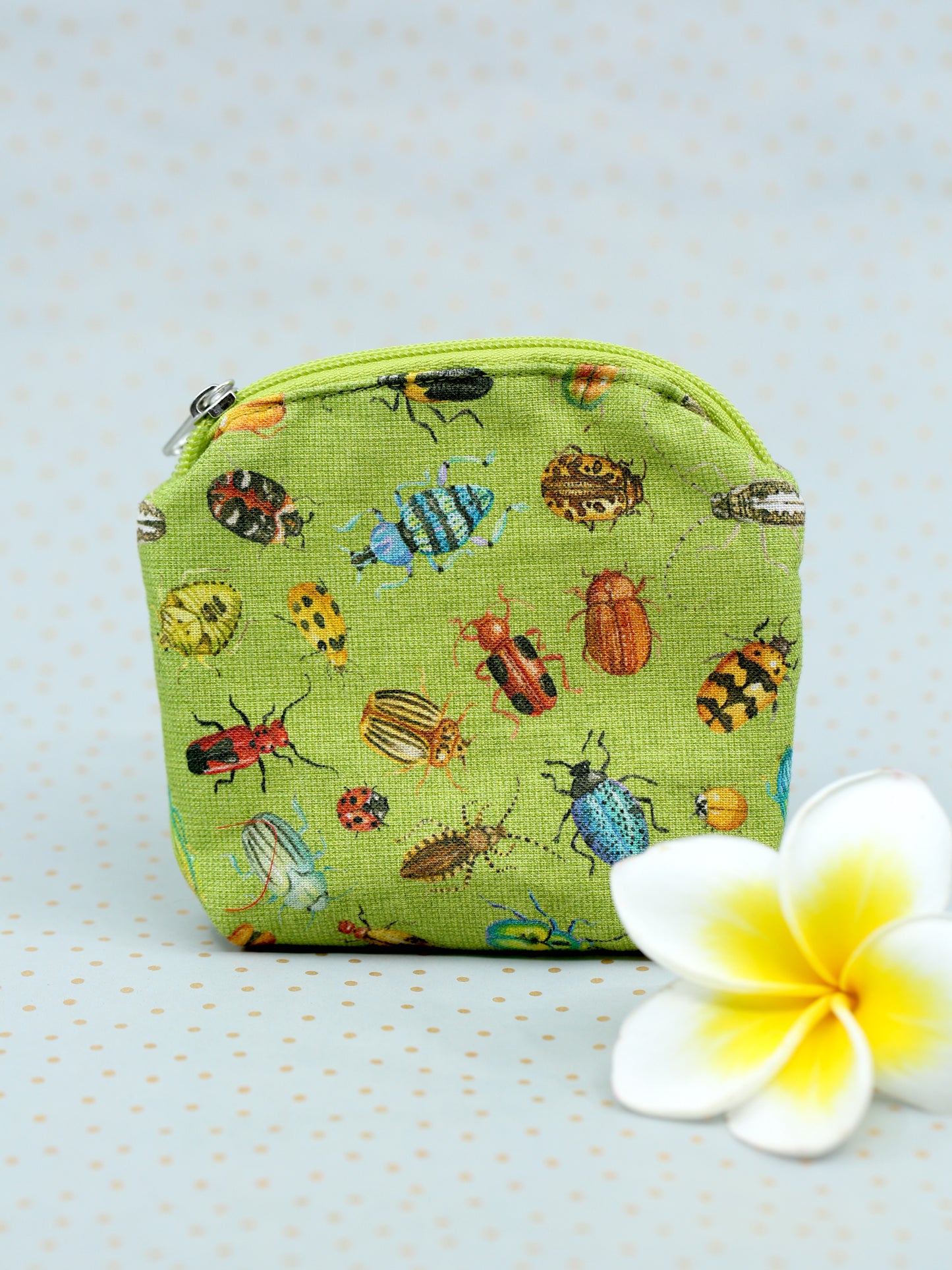 Green Insect Coin/Card mini purse