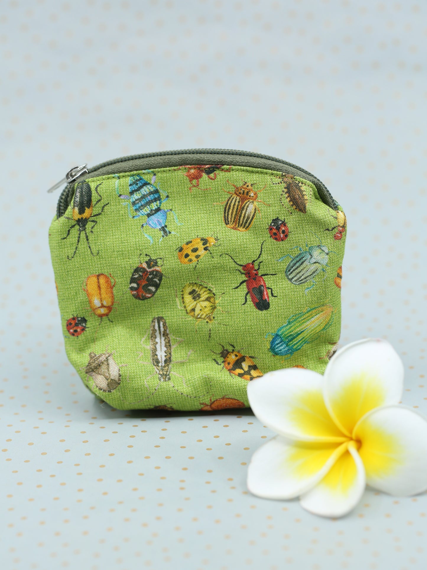 Green Insect Coin/Card mini purse