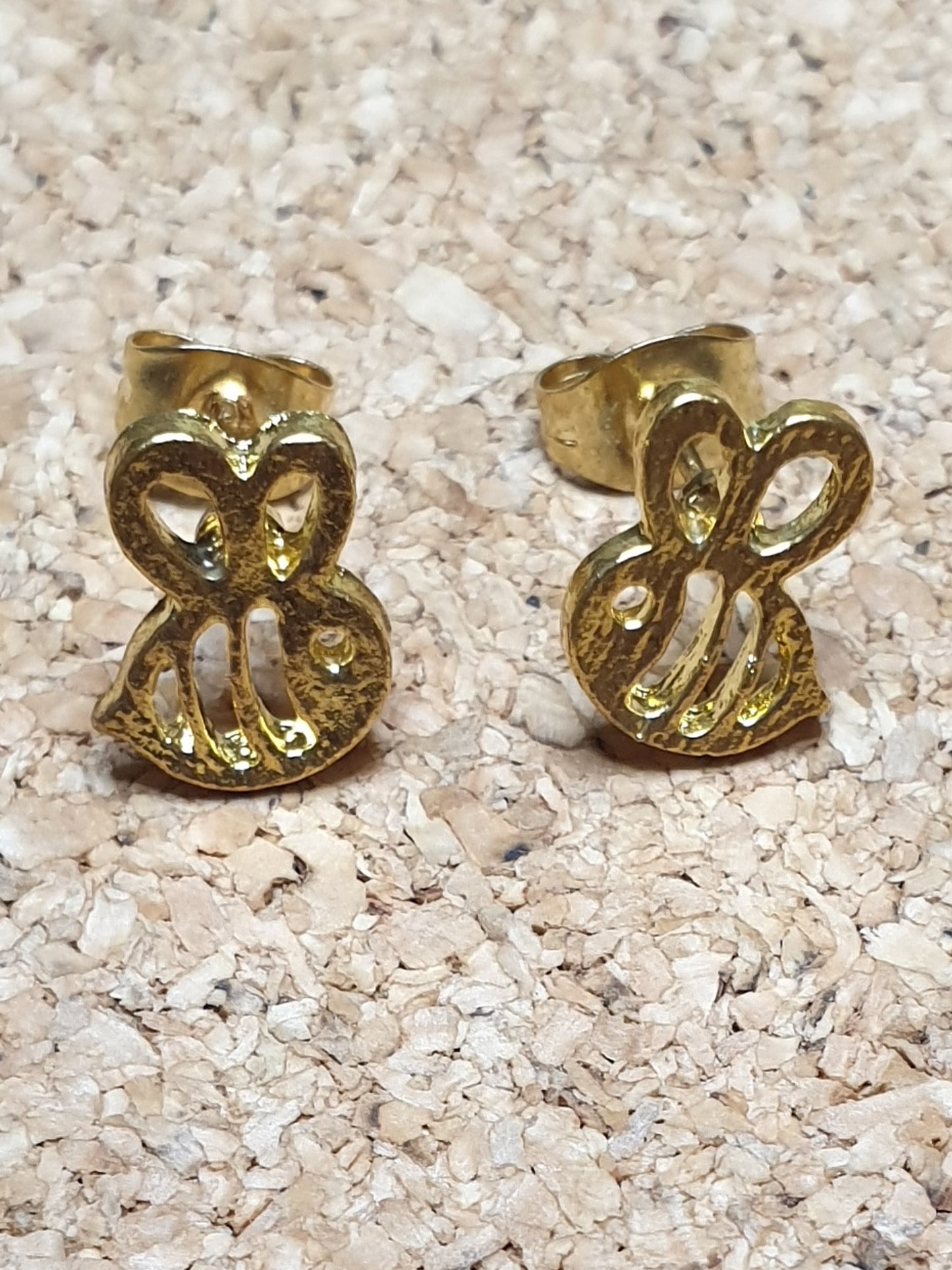 Bee Studs - Golden