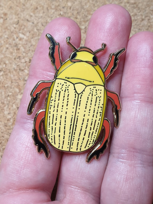 Christmas Beetle Pin