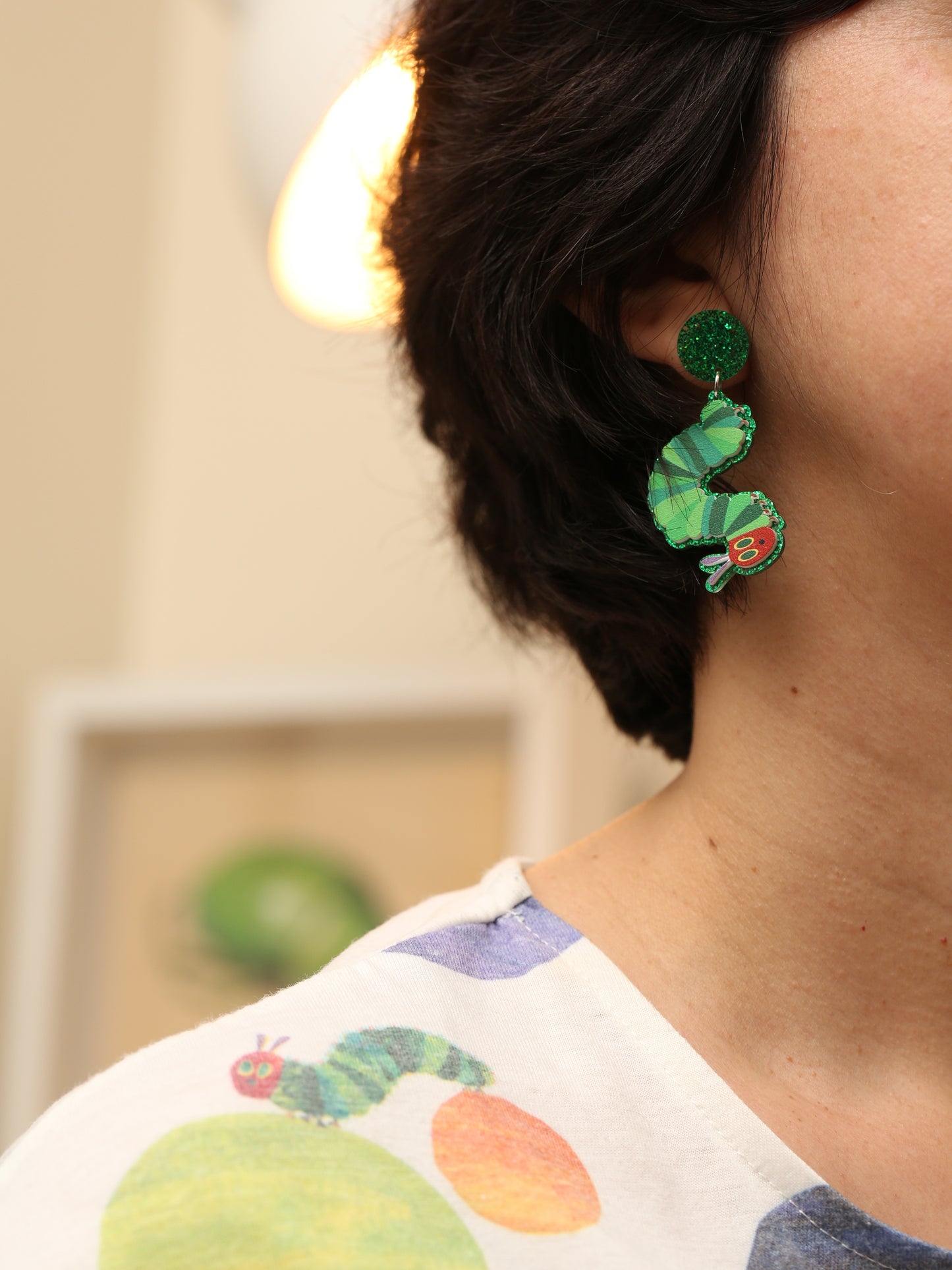 Hungry caterpillar dangles