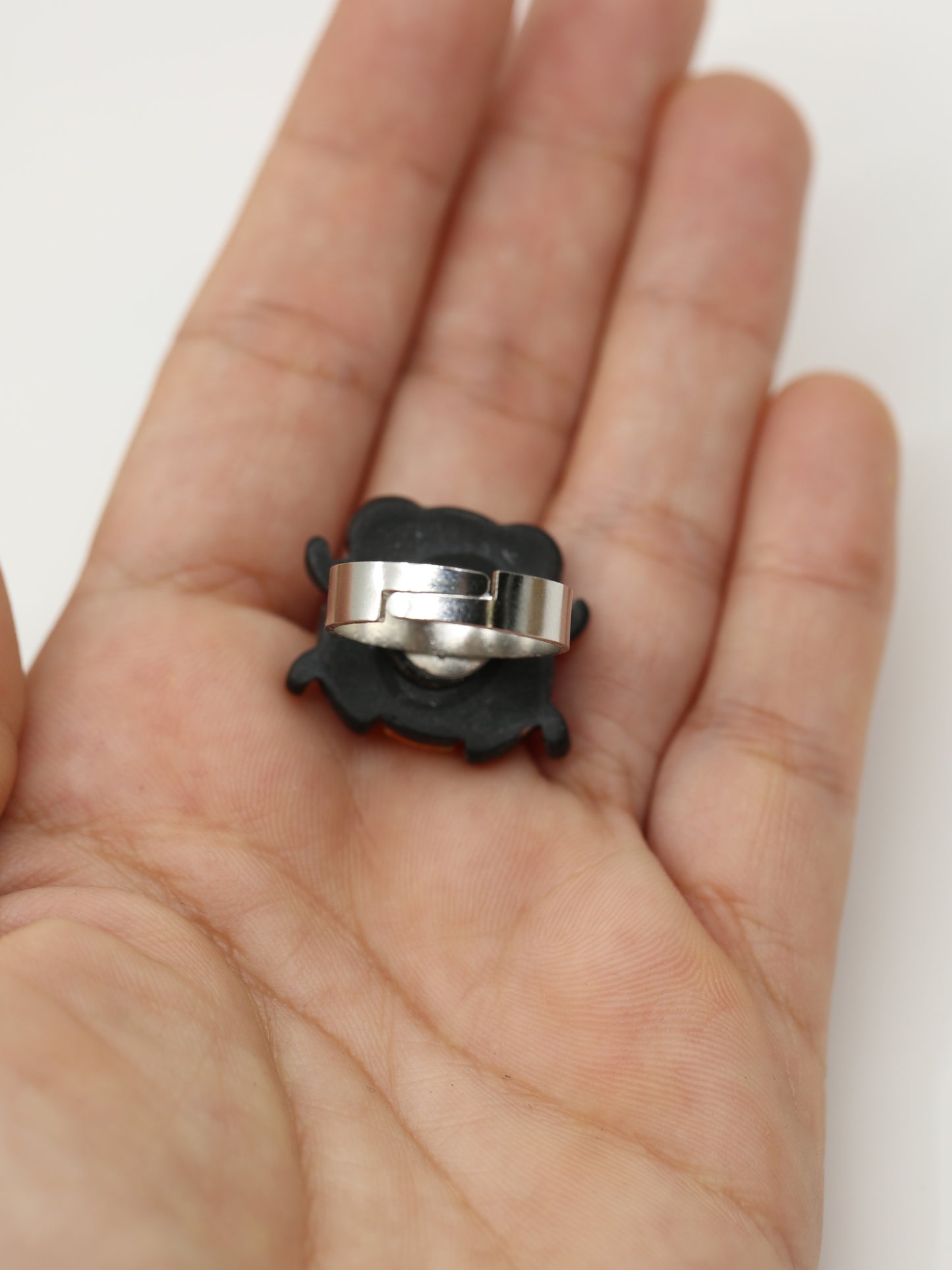 Googly bee ring - Adjustable